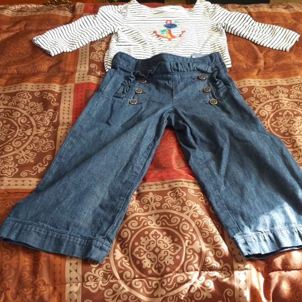 Janie and Jack Toddler Girls Outfit